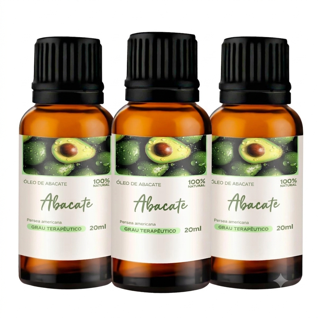 Óleo de Abacate 20ml - óleo natural Open7