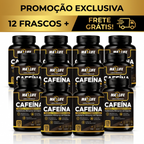 Cafeína Linha Premium MAXLIFE 120 Cápsulas 500mg