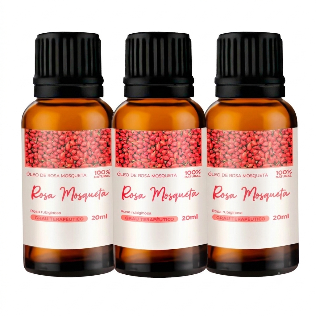 Óleo de Rosa Mosqueta 20ml - óleo natural Open7