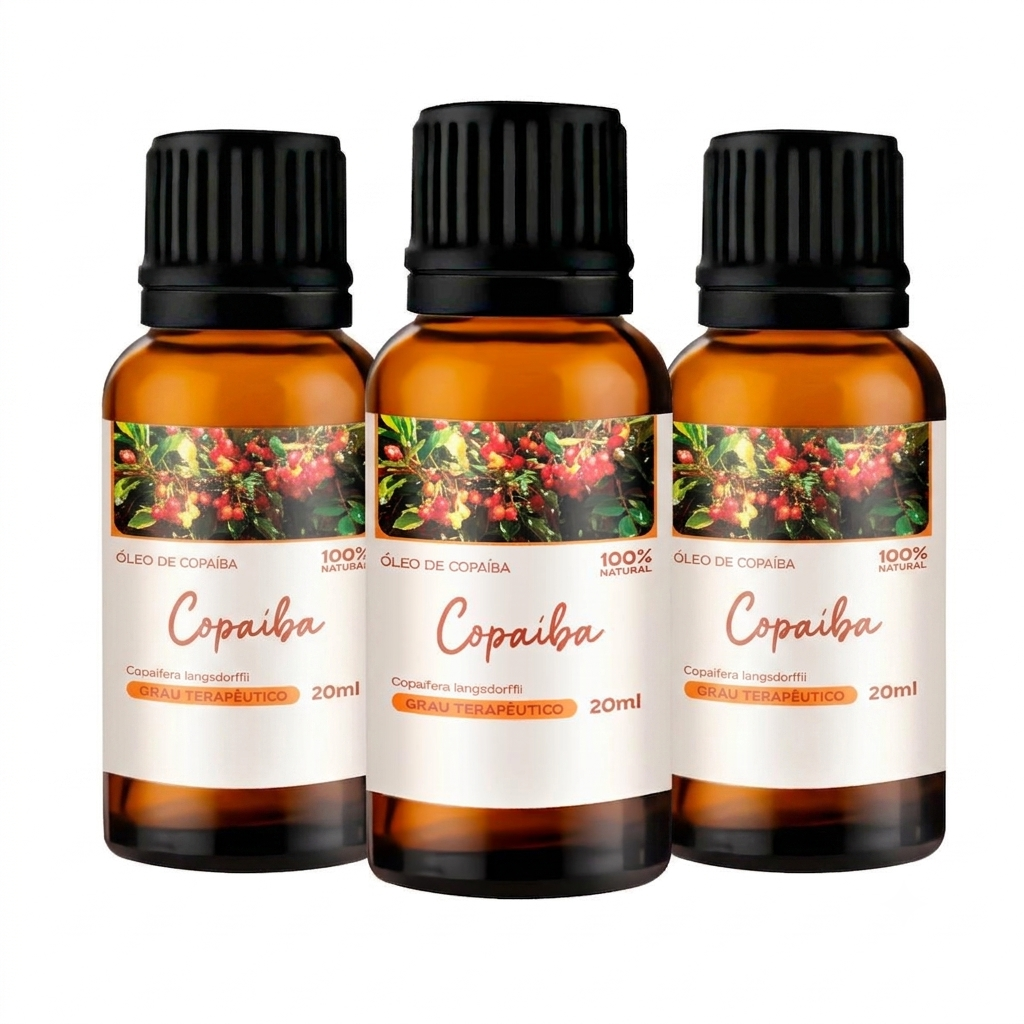 Óleo de Copaíba 20ml - óleo natural Open7