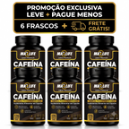 Cafeína Linha Premium MAXLIFE 120 Cápsulas 500mg