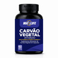 Carvão Vegetal Ativado - frasco de cápsulas MAXLIFE, Open7