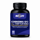 Coenzima Q10 + L-Triptofano MAXLIFE 60 Cápsulas 500mg