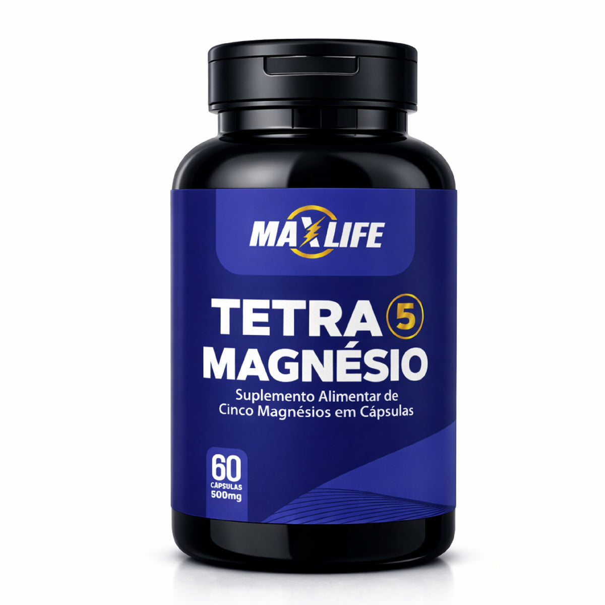 Tetra 5 Magnésio - frasco de cápsulas MAXLIFE, Open7