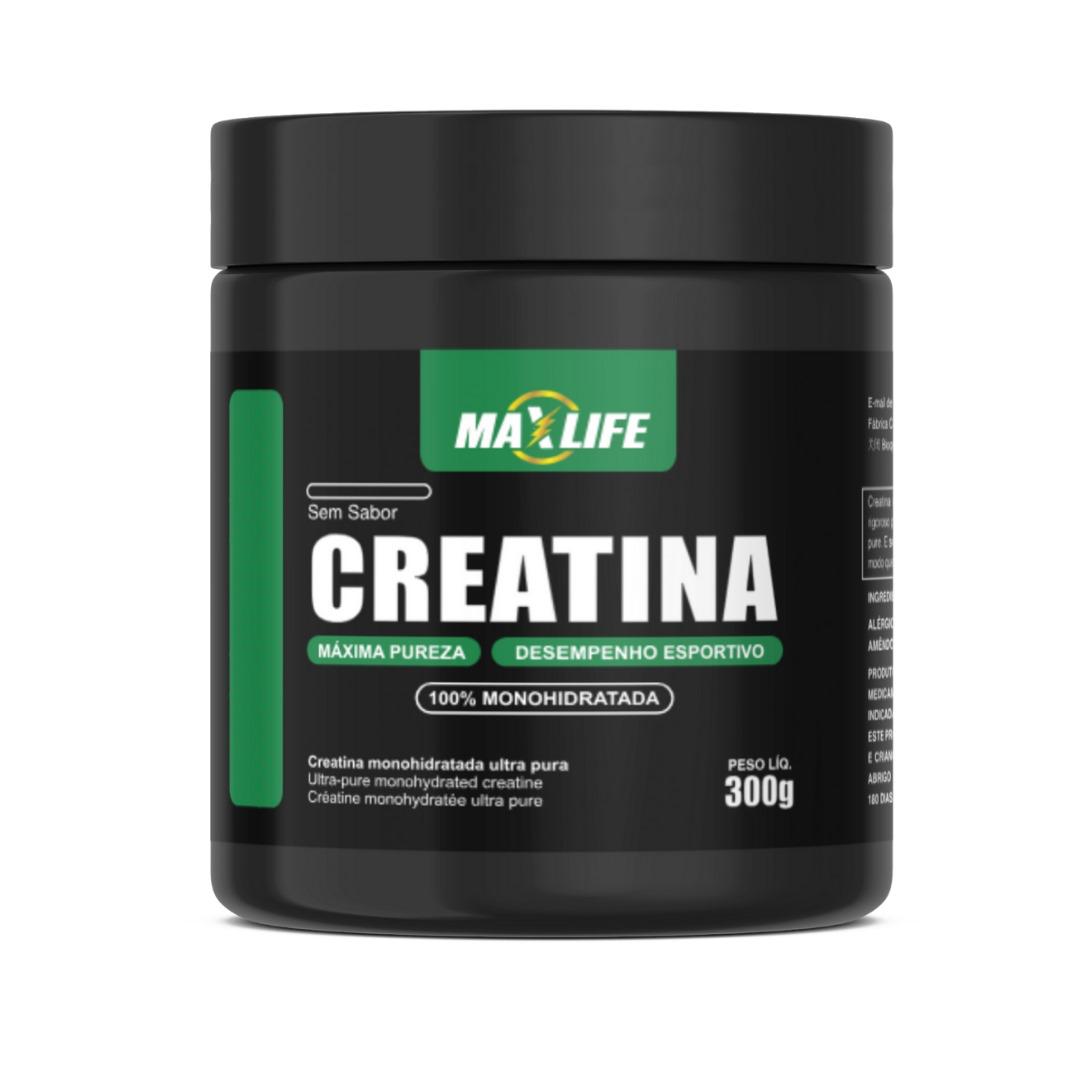 CREATINA • Monohidratada MAXLIFE - Pureza e Performance
